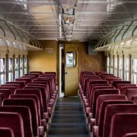 Train with chairs